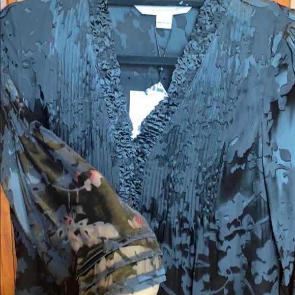 DVF
3/4-Sleeve Dress, Black - Picture 4 of 4